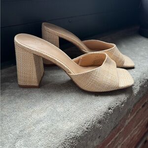 H&M Raffia Heels